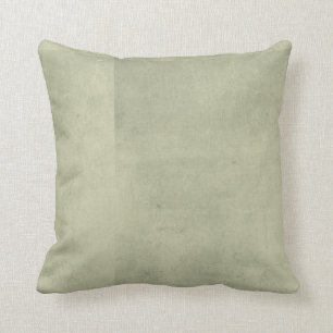 Coussin Vert gris affligé