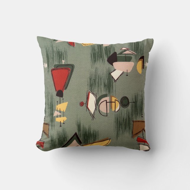 Coussin VERT GRIS de MoJo de l'AMIBE 5 (Recto)