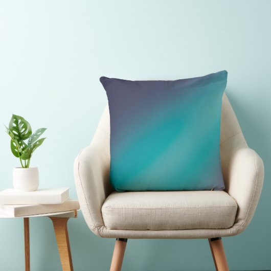 Coussin Vert gris ombre lune (Chaise)