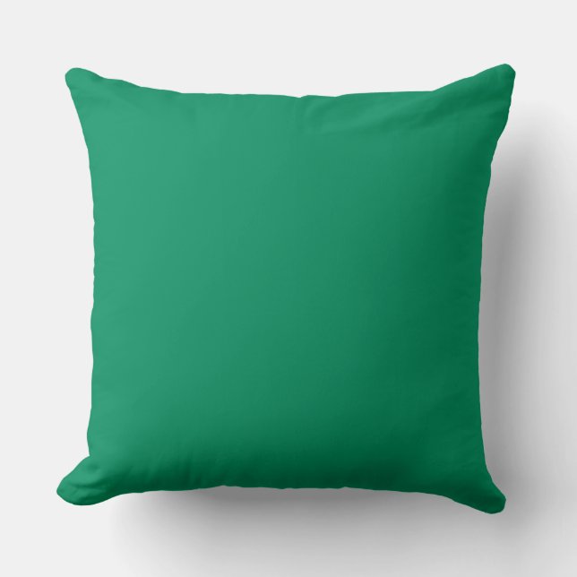 Coussin Vert marin (Recto)
