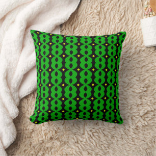 Coussin vert, naturel, décoration d'intérieur, abstrait, j