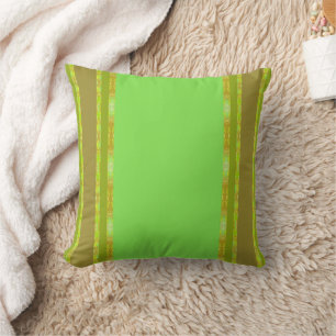 Coussin vert, naturel, décoration intérieure, abstrait, mo