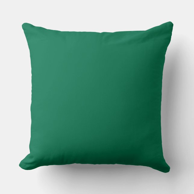 Coussin Vert printanier foncé (Recto)