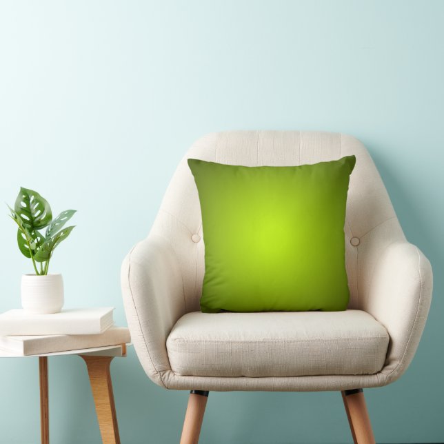 Coussin Verts Naturels Chauds (Chaise)