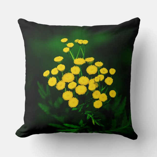 Coussin Veste verte avec boutons dorés (Recto)