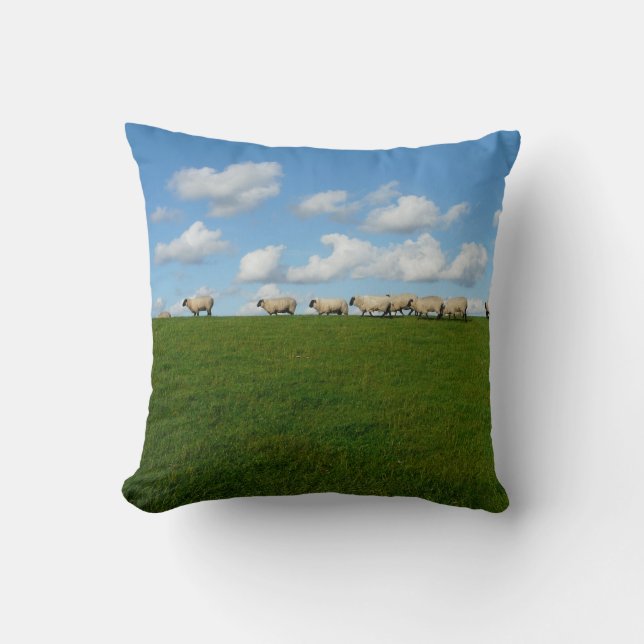 Coussin Vestige des moutons (Recto)