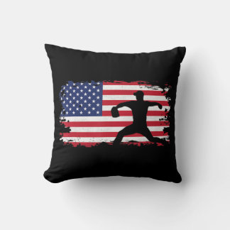 Coussin Vêtement de baseball américain de Pitcher - Baseba