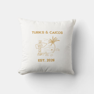 Coussin Vêtements de luxe pour station balnéaire Turks et 