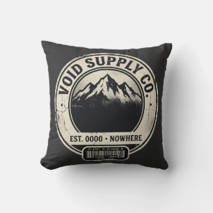Coussin Vêtements de rue de Void Supply Co Logo Extérieur 