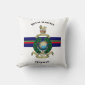 Coussin Vétéran des Royal Marines (Recto)