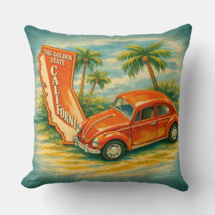 Coussin Vibe Californienne Vintage