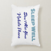 Coussin Vibe de puits de sommeil (Devant(Vertical))