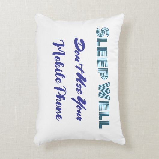 Coussin Vibe de puits de sommeil (Devant(Vertical))