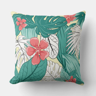 Coussin Vibe tropicale
