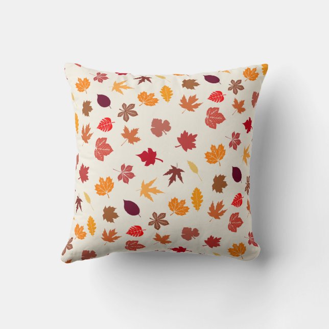 Coussin Vibes Automne Feuilles Automne (Verso)