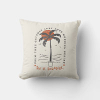 Vibes de plage Tropical Palm Tree Summer Sun Retro