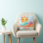 Coussin Vibes d'été heureux (Chaise)