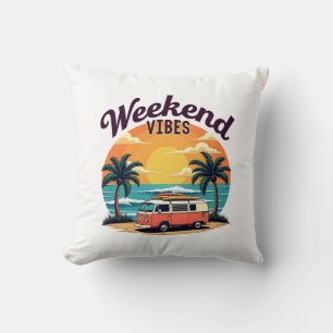 Coussin Vibes du week-end