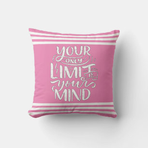 Coussin Vibes positives - Votre seule limite est votre esp