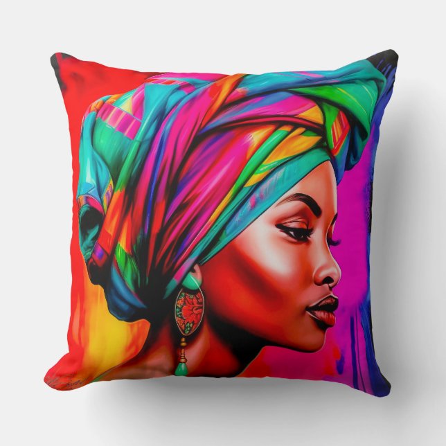 Coussin Vibrant Beauty Series 1 (Recto)