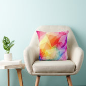Coussin Vibrant Geometric Abstract (Chaise)