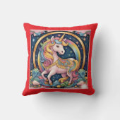 Coussin "Vibrant Luxe Whimsy" (Verso)
