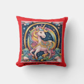 Coussin "Vibrant Luxe Whimsy" (Recto)