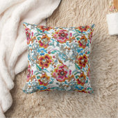 Coussin Vibrant Vintage broderie Motif (Couverture)