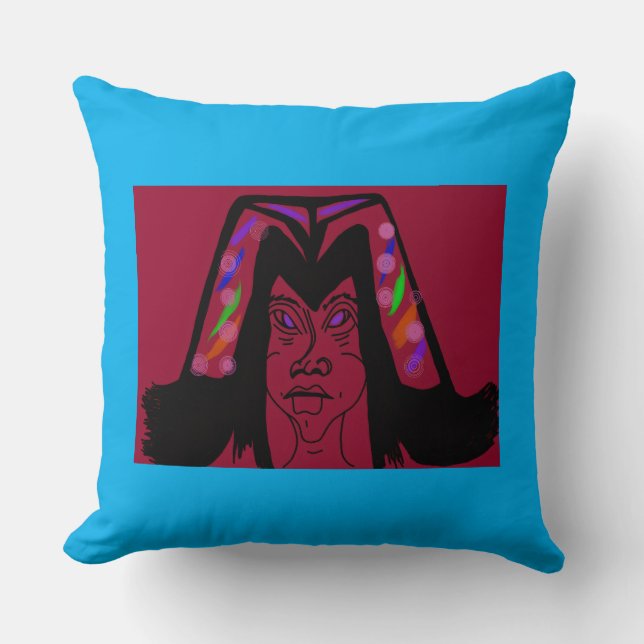 Coussin Vicomtesse avec coiffe (Recto)