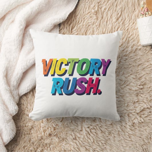 Coussin Victory Rush. (Couverture)