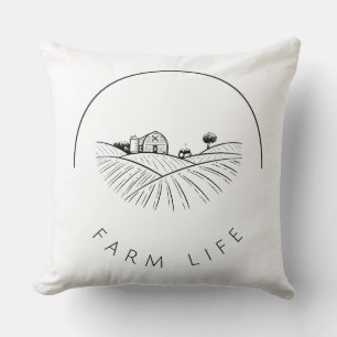 Coussin Vie à la ferme