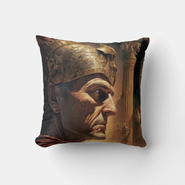 Coussin Vie de Nicias et Crassus (Recto)