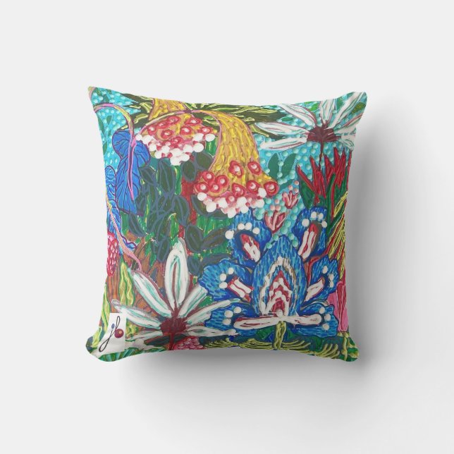 Coussin Vie Luxuriante (Recto)