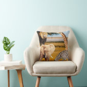 Coussin Vie Sauvage. (Chaise)