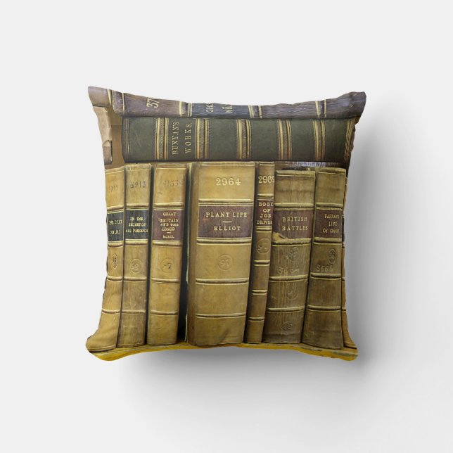 Coussin Vieille collection de livres écossaise de (Recto)
