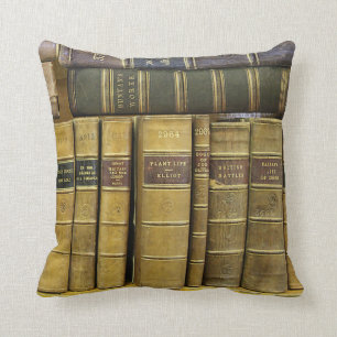 Coussin Vieille collection de livres écossaise de