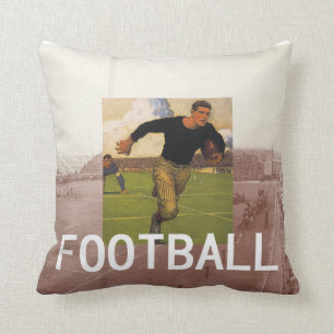 Coussin Vieille école du football SUPÉRIEUR