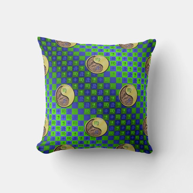 Coussin Vierge & Bœuf de Métal (Recto)