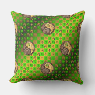 Coussin Vierge & Cheval de Feu