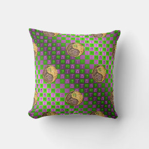 Coussin Vierge & Coq de Feu