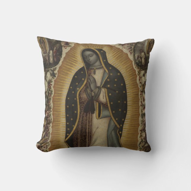 Coussin Vierge de Guadalupe (Recto)