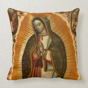 Coussin Vierge de Guadalupe Notre Dame Marie