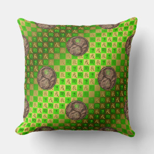 Coussin Vierge & Dragon de Terre
