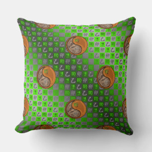 Coussin Vierge & Lapin de Bois