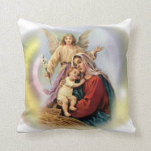 Coussin Vierge Marie béni - mère de Dieu