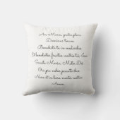 Coussin Vierge Marie - Notre-Dame de Fatima - Chrétienne (Verso)