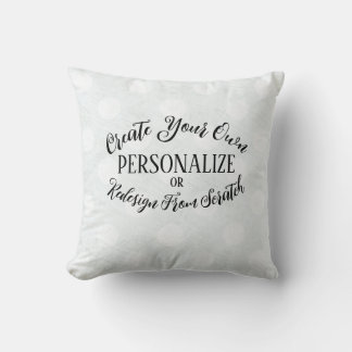 Coussin Vierge personnalisable - Créez votre propre