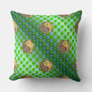 Coussin Vierge & Serpent de feu