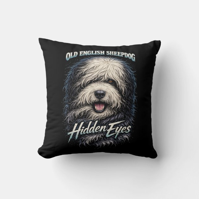 Coussin Vieux Berger Anglais (Recto)