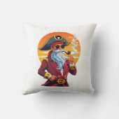 Coussin Vieux capitaine pirate (Verso)